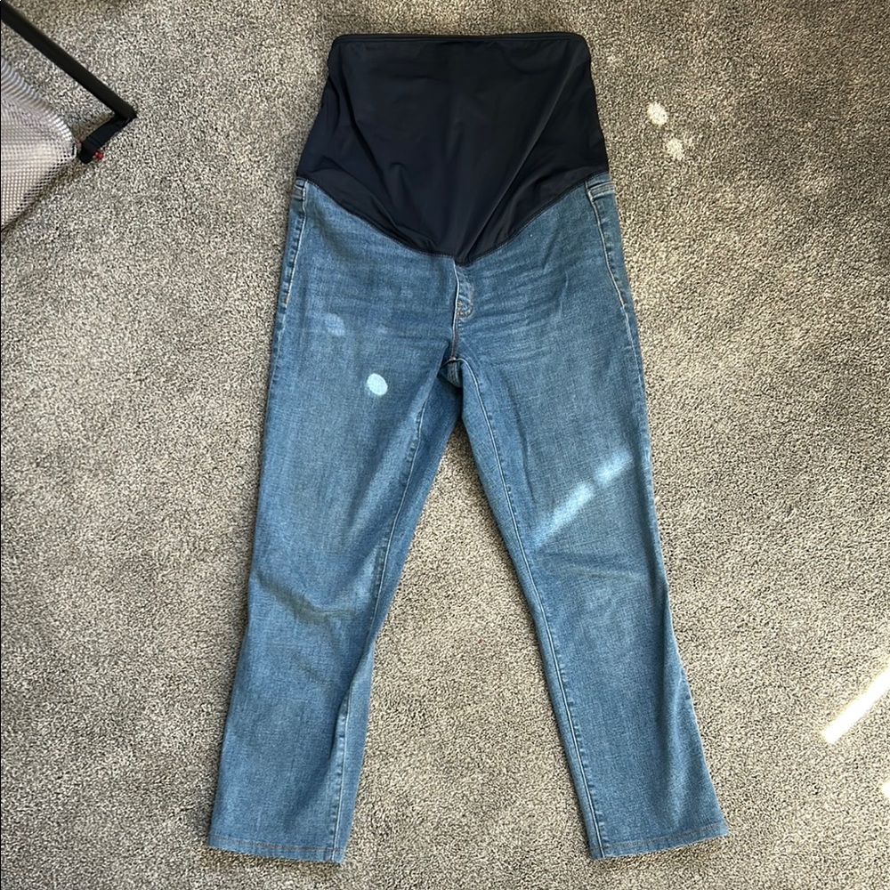 J. Crew Straight Maternity Jeans “Signature Stretch” - 27